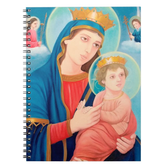 Carnet Notre-Dame de Perpétuel aide catholique (Devant)
