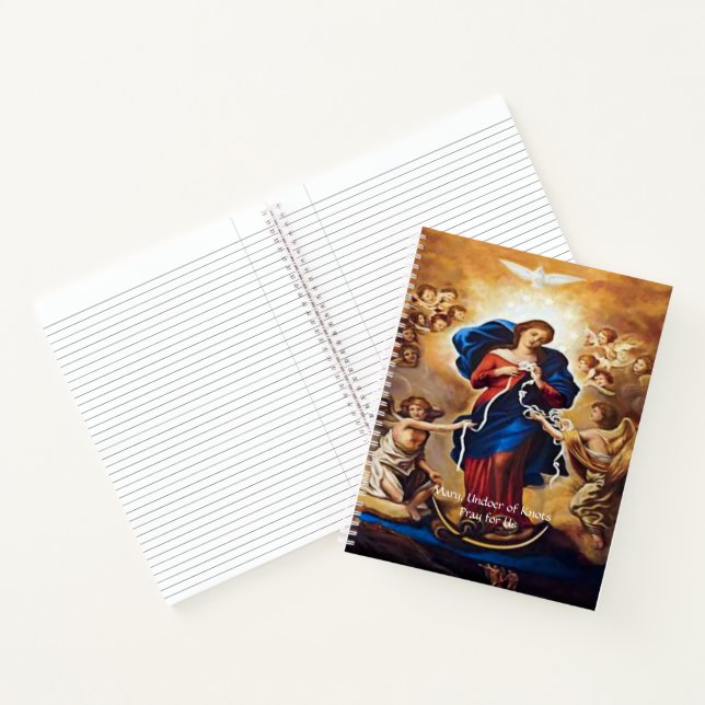 Carnet Notre-Dame, qui a la prière des noeuds (Intérieur)