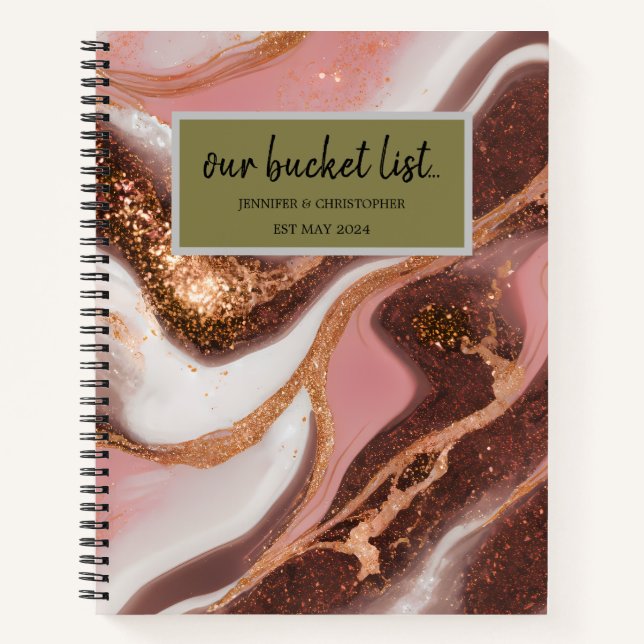 Carnet Notre liste de regroupements (Devant)