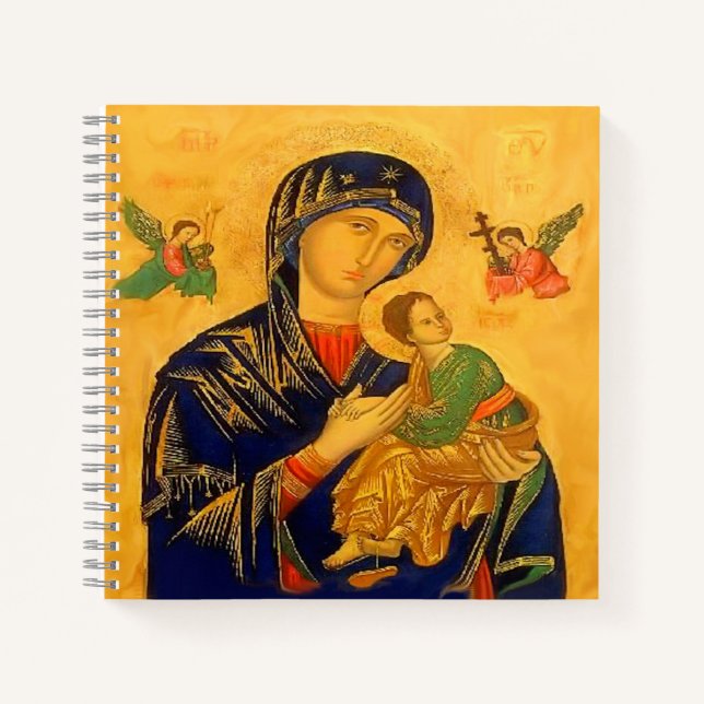 Carnet Notre Mère aide perpétuelle avec la prière (Devant)