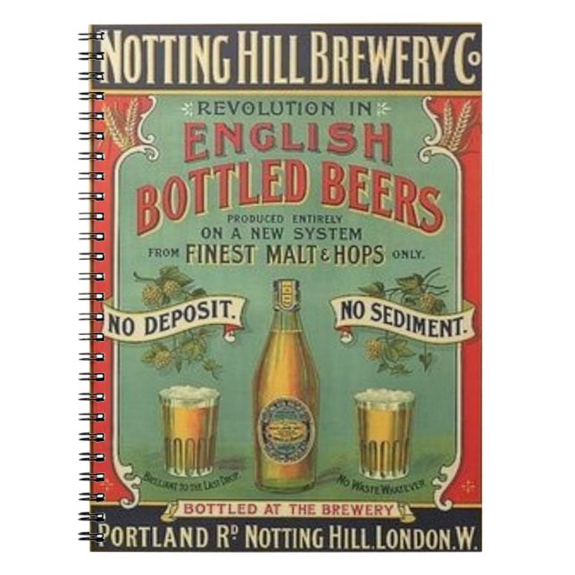 Carnet Notting Hill Brewery Co. (Devant)
