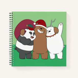 Carnet Nous Ours Nus - Bonnes Fêtes