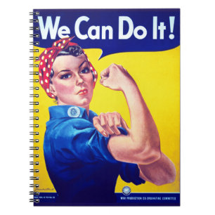 Carnet Nous pouvons le faire Rosie le Riveter