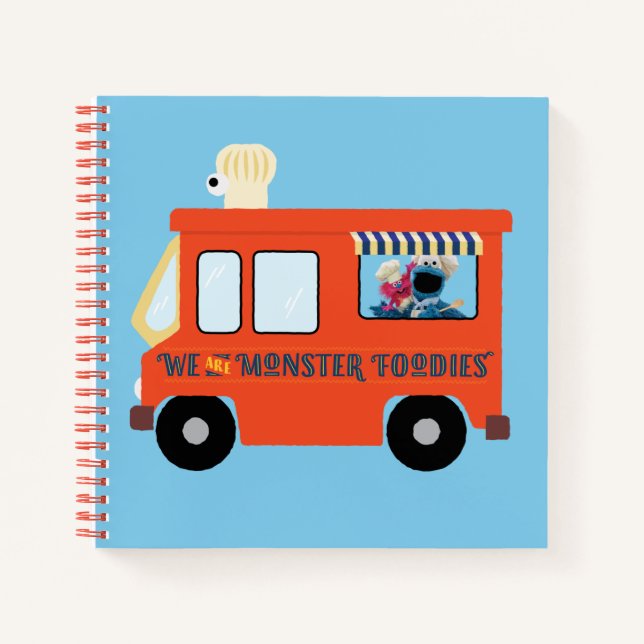 Carnet Nous sommes des gourmets monstres (Devant)