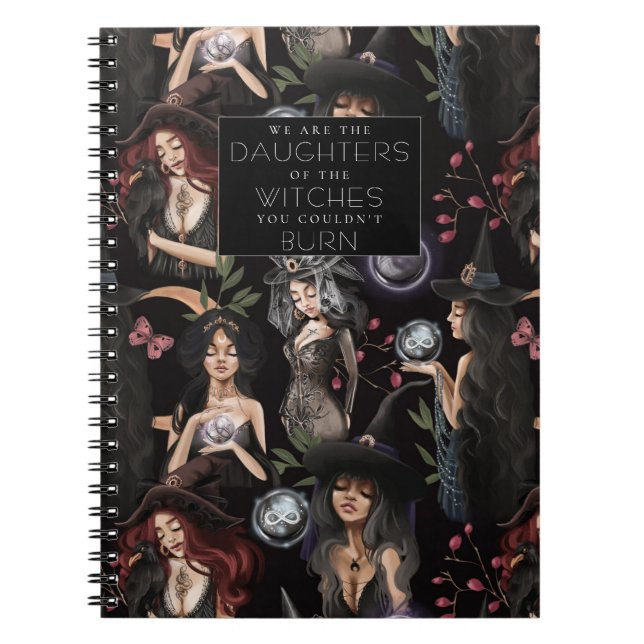 Carnet Nous sommes les filles des sorcières que vous ne p (Devant)