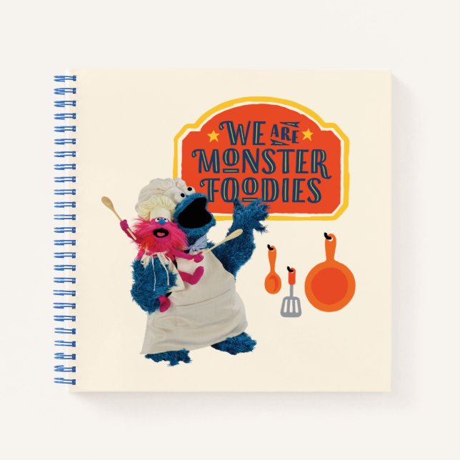 Carnet Nous sommes les gourmands du monstre (Devant)
