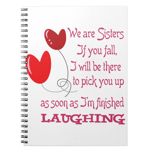 Carnet Nous sommes Soeurs (Devant)