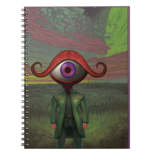 Carnet Nous sommes tous des yeux ici  (Devant)