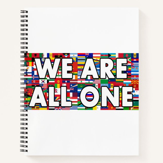 Carnet Nous Sommes Tous Un (Devant)