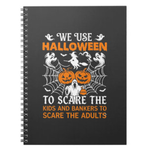 Carnet Nous utilisons Halloween Scar Ghost Citrouilles So