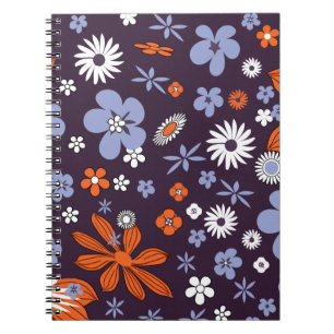 Carnet Nouveau design Floral Indie Flower Dessin Aesth