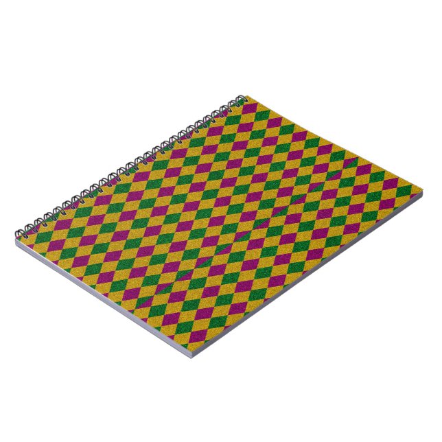 Carnet Nouvelle-Orléans Diamond Glitter (Côté gauche)