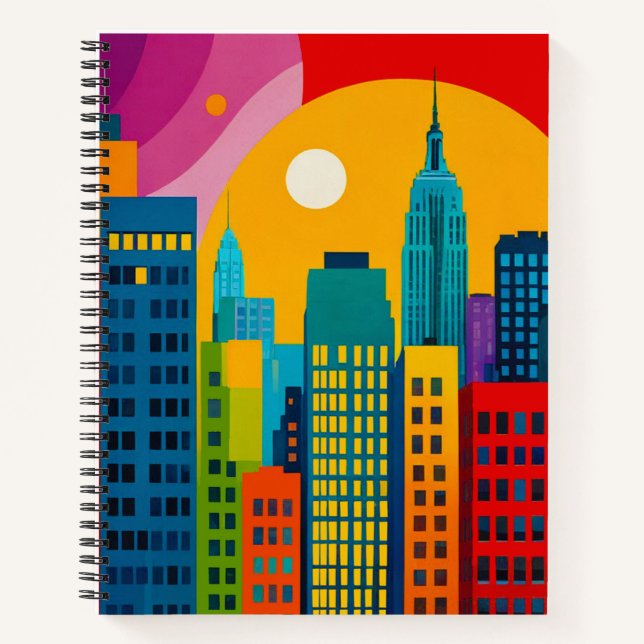 Carnet Nouvelle Pop Art de York (Devant)