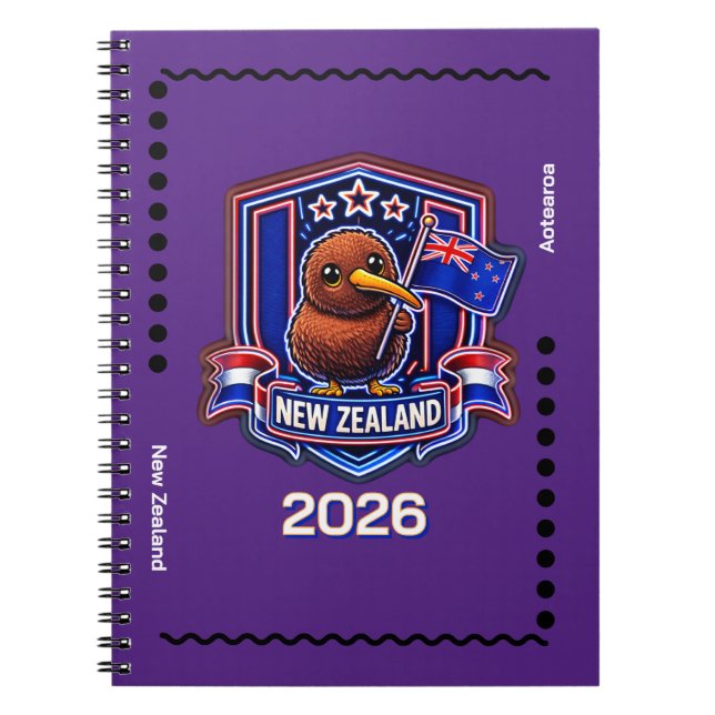 Carnet Nouvelle-Zélande Enfants (Devant)