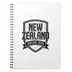 Carnet Nouvelle-Zélande Football 2026 Football Gras Pays