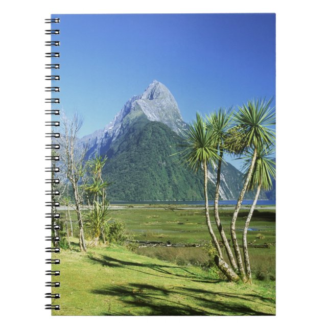 Carnet Nouvelle-Zélande, île du Sud,  Mitre Peak, (Devant)