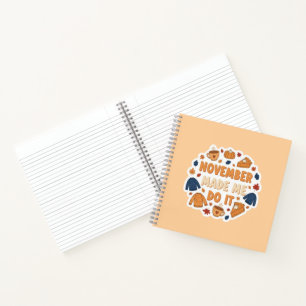 Carnet November m'a fait faire ça - Drôle de design d'aut