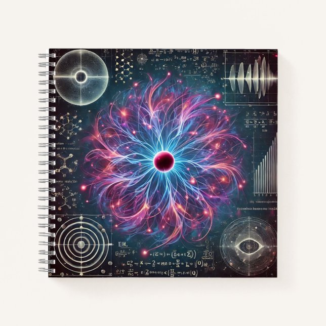 Carnet Noyau de plasma et fusion scientifique (Devant)