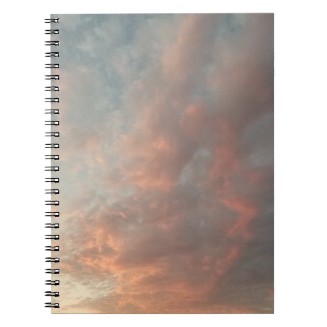 Carnet Nuages au Lever du Soleil (Devant)