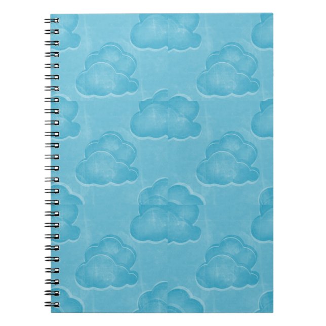 Carnet Nuages bleus (Devant)