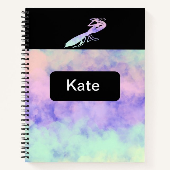 Carnet Nuages de Cotton Praying Mantis (Devant)