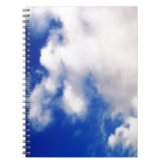 Carnet Nuages et ciel bleu
