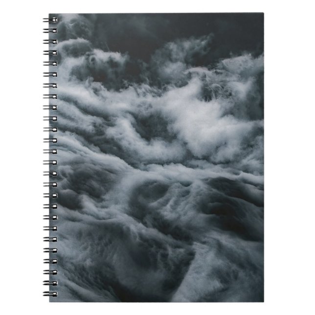 Carnet Nuages gris (Devant)