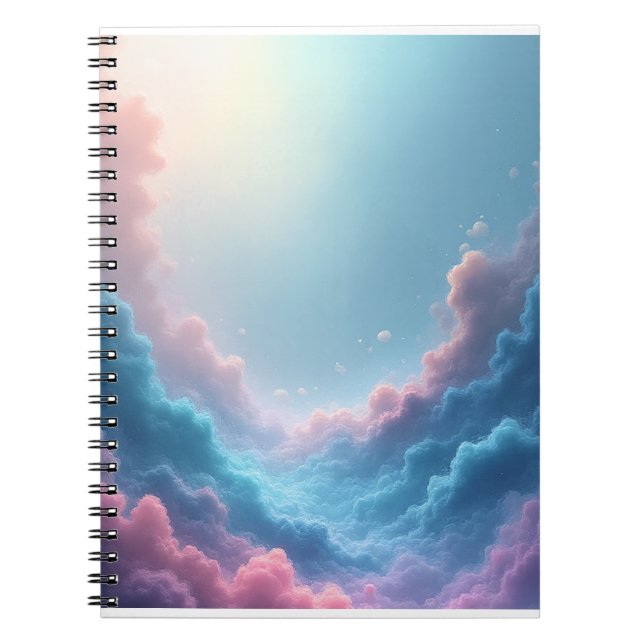 Carnet Nuages Pastels de Rêve (Devant)