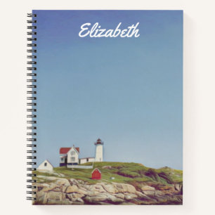 Carnet Nubble Lighthouse Ordinateur portable personnalisé