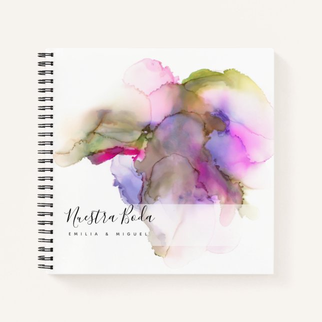 Carnet NUESTRA BODA Planificación o libro de visitas (Devant)