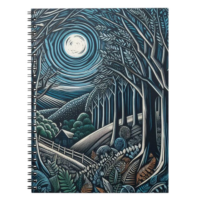 Carnet Nuit dans les bois (Devant)
