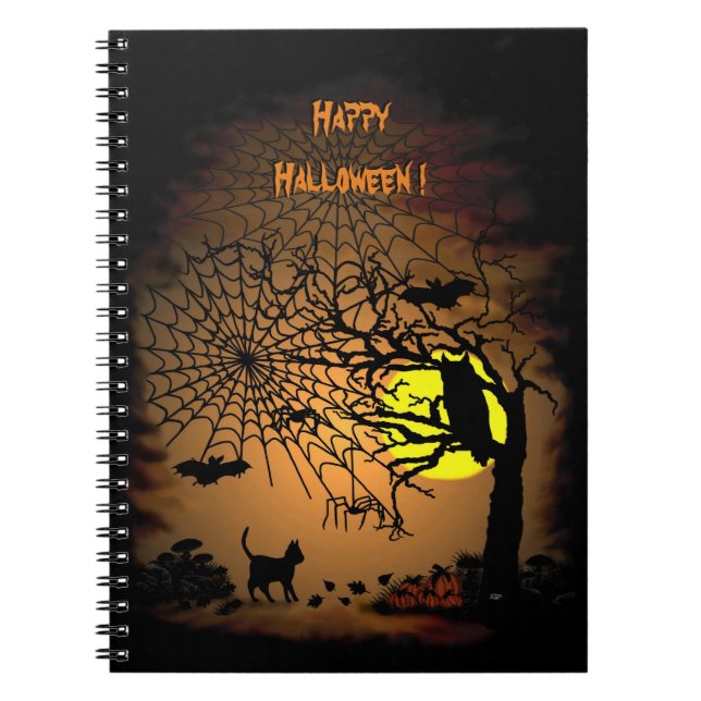 Carnet Nuit d'Halloween, Joyeux Halloween ! (Devant)