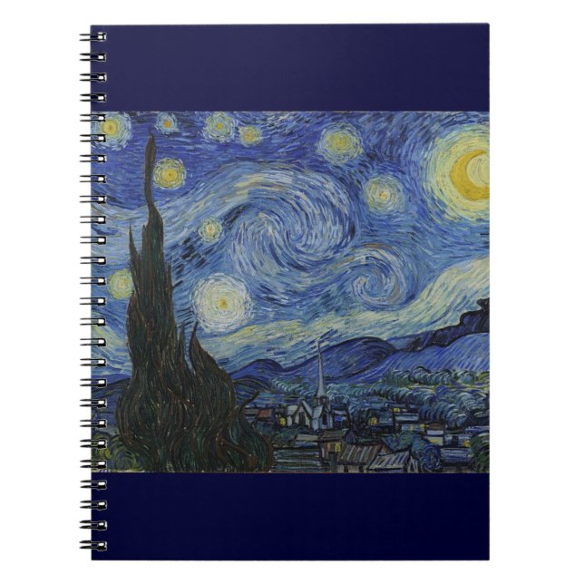 Carnet Nuit étoilée de Van Gogh (Devant)