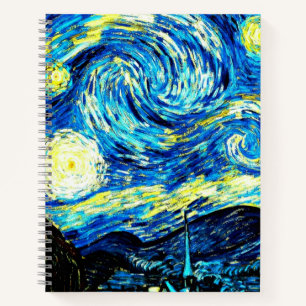 Carnet Nuit étoilée par Vincent van Gogh