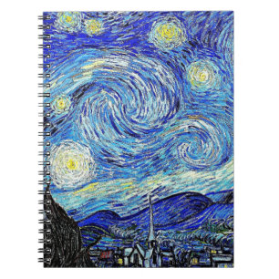 Carnet Nuit étoilée Sky vintage