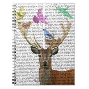 Carnet Nuits de cerfs et d'oiseaux Pastel Shades