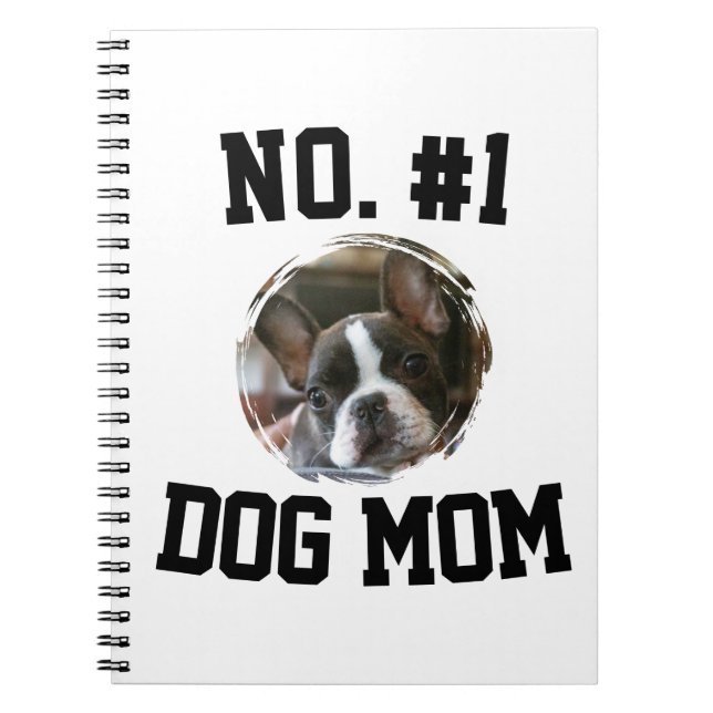 Carnet Number 1 Dog Mom Mum Mother's Day Pet Lovers (Devant)
