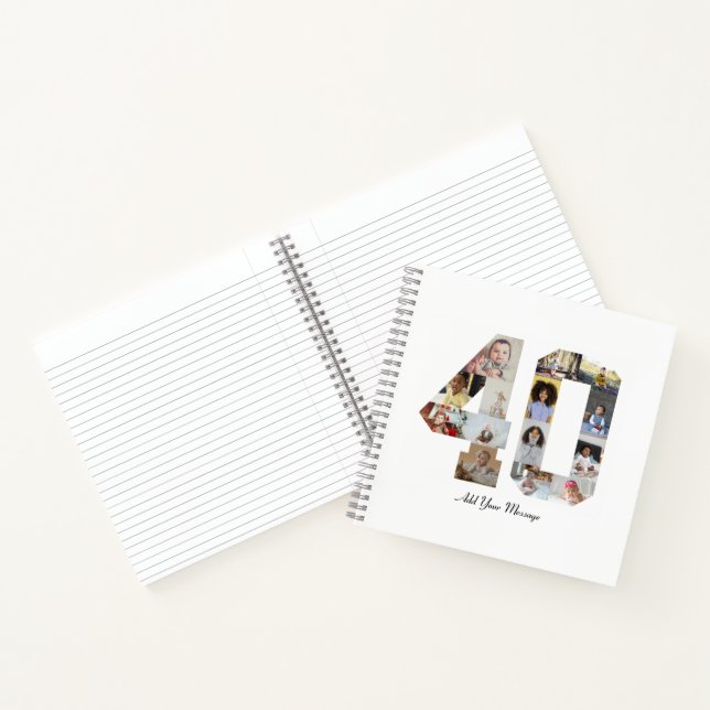 Carnet Numéro 40 - Collage photo (Intérieur)