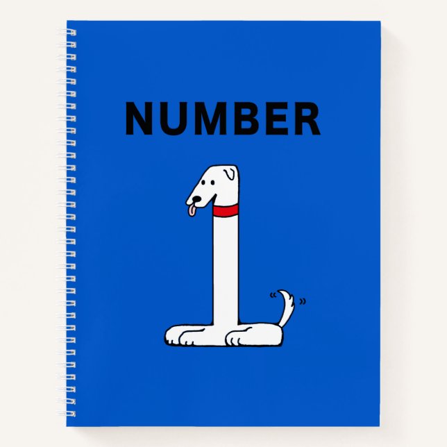 Carnet Numéro un chien (Devant)