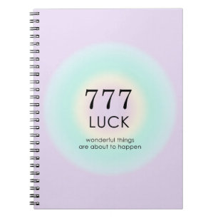 Carnet Numéros d'ange Numérologie 777 Chuck