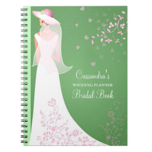 Carnet nuptiale customisé de wedding planner de