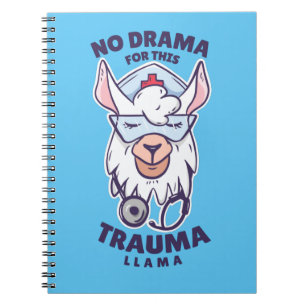 Carnet Nurse Loves Llama