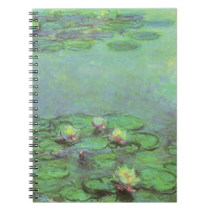 Carnet Nymphéas par Claude Monet, Impressionnisme Vintage