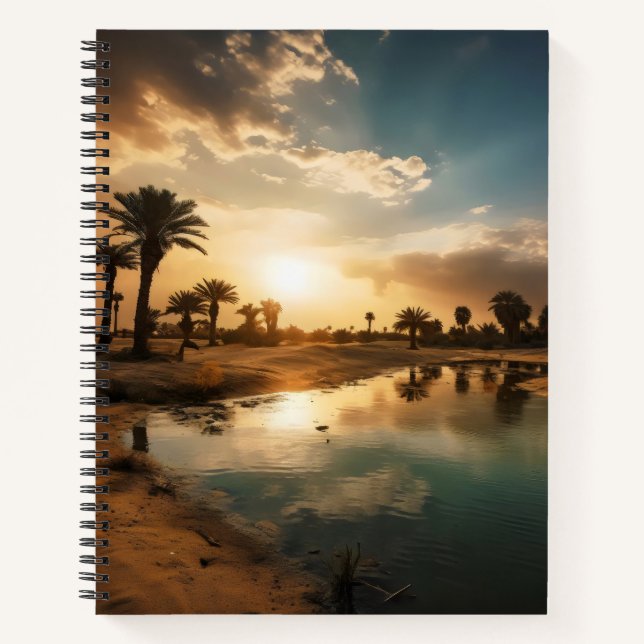 Carnet Oasis du désert (Devant)