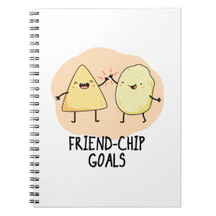 Carnet Objectifs Friend-Chip Blague sur les chips de nour