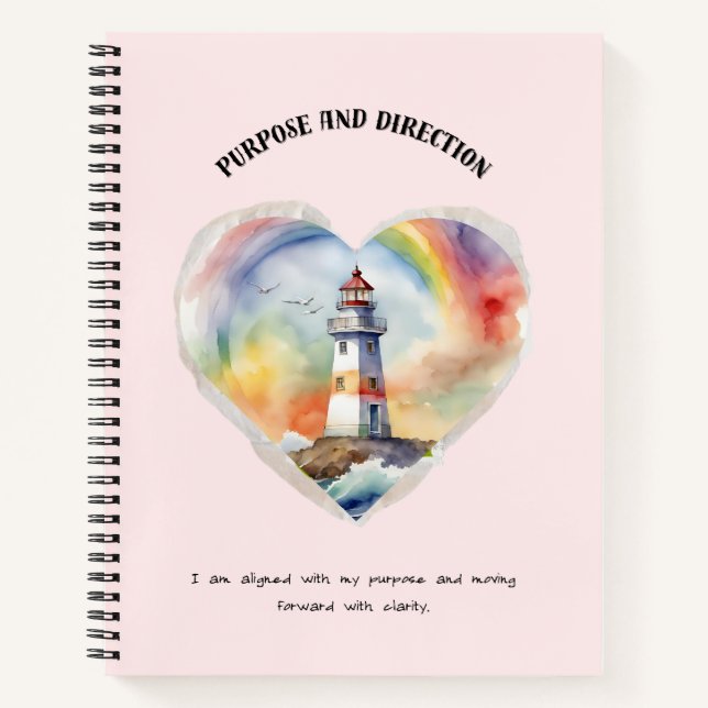 Carnet Objet et orientation Affirmation positive (Devant)