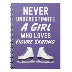 Carnet Objets décoratifs de patinage artistique Cadeaux F