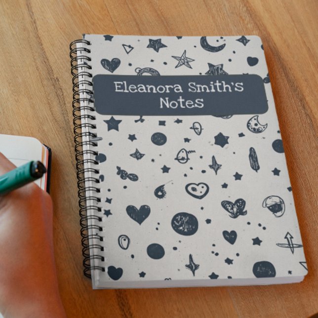 Carnet Objets dessinés à la main Fantaisie Merveilleux (Créateur téléchargé)