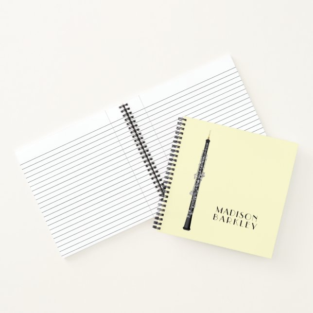 Carnet Oboe Musicien professeur de musique (Intérieur)