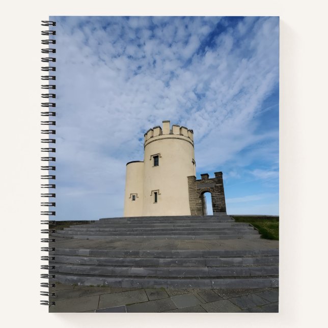Carnet O'Brien's Tower Ireland Spiral Notebook (Devant)